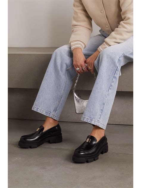 givenchy high heel shoes|Givenchy loafers women.